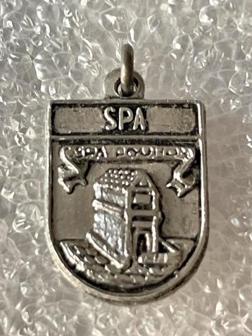 Zilverkleurig Speldje/Bedeltje Spa Gemeentewapen beschikbaar voor biedingen