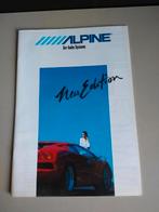 Alpine Car Audio - New Edition Brochure, Ophalen of Verzenden, Gelezen, Algemeen, Alpine