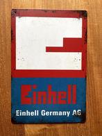 Einhell Germany metalen reclamebord / wandbord (Old Look), Verzamelen, Merken en Reclamevoorwerpen, Reclamebord, Nieuw, Ophalen of Verzenden