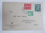 BRD, Envelop Van Consulaat Zwitserland te Hamburg 1956., Postzegels en Munten, Brieven en Enveloppen | Buitenland, Ophalen, Envelop
