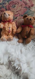 Twee Vintage Clemens Beertjes 15cm, Verzamelen, Beren en Cherished Teddies, Ophalen of Verzenden