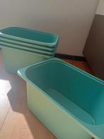 IKEA Trofast Bakken - Turquoise - 5 stuks, Ophalen of Verzenden, Zo goed als nieuw, Groen, Bak of Kom