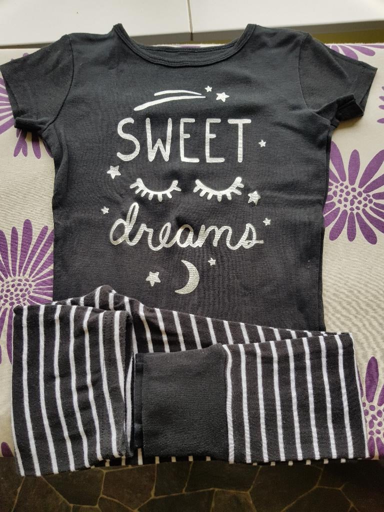 Pyjama korte mouw US maat 5T (EU maat 110), merk Oshkosh, Nacht- of Onderkleding, Gebruikt, Jongen of Meisje, Ophalen of Verzenden