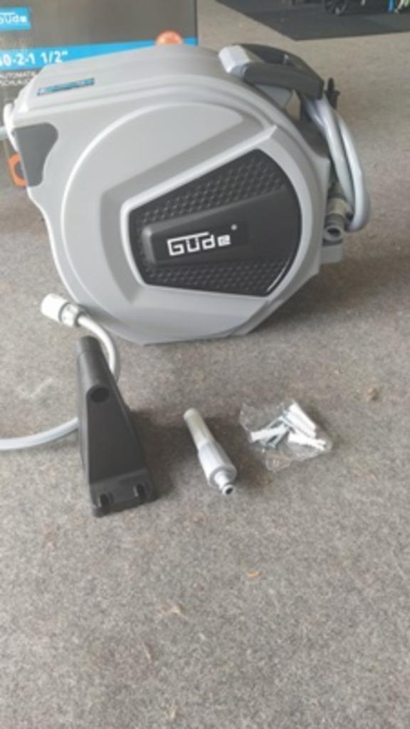 20 m autom Waterslanghaspel knikvrije slang radius 170, Tuin en Terras, Tuinslangen, Nieuw, Tuinslanghaspel, Ophalen of Verzenden