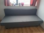 Ikea Slaapbank - grijs, Ophalen, Gebruikt, Tweepersoons, 140 cm