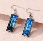 RVS oorbellen Van Gogh's Sterrennacht, Overige materialen, Hangers, Infapexcede@outlook.com, Apex CE Specialists GmbH