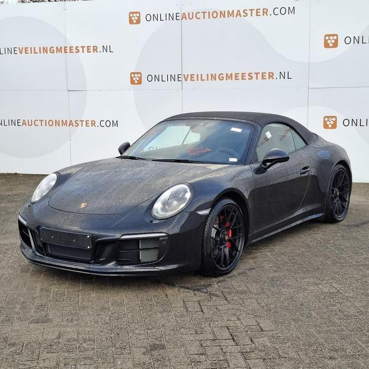 Porsche 911 Cabrio 3.0 Carrera 4 GTS - 2018 - 1953 km, Auto's, Porsche, Bedrijf, 4x4, ABS, Achteruitrijcamera, Airbags, Airconditioning