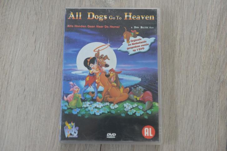 ALL DOGS GO TO HEAVEN / ALLE HONDEN GAAN NAAR DE HEMEL, Cd's en Dvd's, Dvd's | Tekenfilms en Animatie, Amerikaans, Alle leeftijden