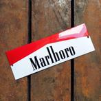 Emaille Schild MARLBORO Red Tabak Vintage Reclamebord Schild, Verzenden, Gebruikt, Reclamebord