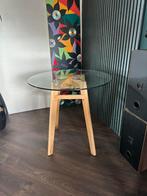 Sklum Glass Round Table, Huis en Inrichting, Tafels | Eettafels, Ophalen, Zo goed als nieuw, Rond, 50 tot 100 cm