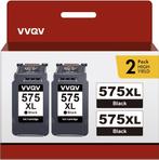 zwarte toner PG-575XL, pack of 2, for Canon printer, Ophalen of Verzenden, Nieuw, Toner