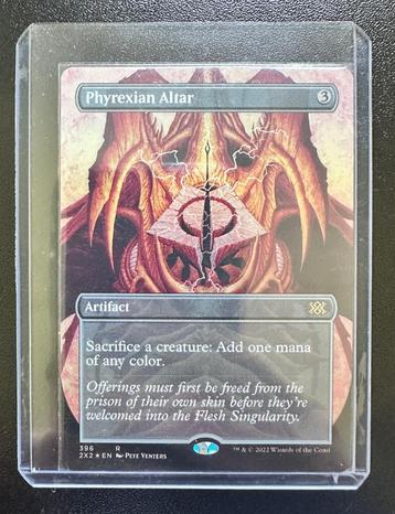 Phyrexian Altar (borderless) Double Masters 2022 varianten  beschikbaar voor biedingen