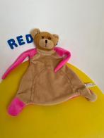 1821 Toi-toys action knuffellap lap beer roze, Ophalen of Verzenden, Zo goed als nieuw, Beer