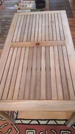Hardhouten tuin tafel, Ophalen, Zo goed als nieuw, Hout
