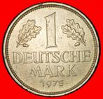 Ⰶ NOT COMMUNIST 1950-2001: GERMANY 1 MARK 1975F BADEN II1+C, Verzenden, Duitsland, Losse munt