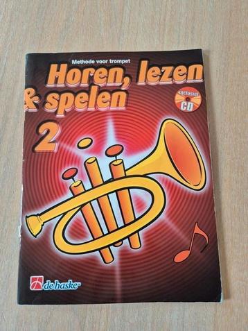Horen, lezen & spelen 2 Methode voor trompet beschikbaar voor biedingen