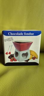 Chocolade Fondue set in hartvorm, Ophalen of Verzenden, Nieuw, Waxinelicht, Fondueset