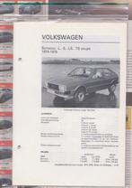 9x Volkswagen uit Piet Olyslager’s Autotechnisch Handboek, Ophalen of Verzenden