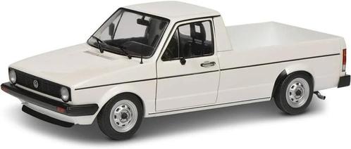 VW CADDY MK 1 PICK UP 1990 wit, Hobby en Vrije tijd, Modelauto's | 1:43, Nieuw, Auto, Solido, Ophalen of Verzenden