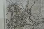 Fraaie Franse kopergravure Den Bosch 1743, Antiek en Kunst, Kunst | Etsen en Gravures, Ophalen of Verzenden