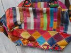 Prachtige leren tas in BOHO IBIZA stijl, Ophalen of Verzenden, Zo goed als nieuw