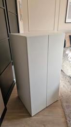 SMÅSTAD / PLATSAKledingkast, wit wit/met 3 planken, 60x57x12, Ophalen, 50 tot 100 cm, Minder dan 100 cm, 25 tot 50 cm