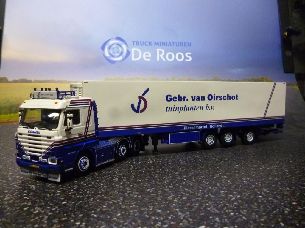 WSI Scania 143 Van Oirschot met certificaat, Ophalen of Verzenden, Nieuw, Bus of Vrachtwagen, Wsi