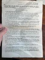 Nederlands mobilisatie voorschrift batterijkompas etc 1937, Verzenden, Nederland