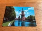 M302) Schiedam molen VOUWEN, Verzamelen, Ansichtkaarten | Nederland, Ophalen of Verzenden, Voor 1920, Zuid-Holland