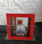 Plexi lektuurbak, design, Ophalen of Verzenden, Zo goed als nieuw