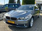 BMW 5 Serie 520D Sedan Facelift 2016 High Executive Automaat, Origineel Nederlands, Te koop, Zilver of Grijs, 5 stoelen