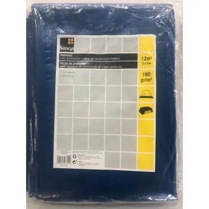 2x Sencys Afdekzeil 3x4m - Zo goed als nieuw!, Doe-het-zelf en Verbouw, Zeil en Folie, Zo goed als nieuw, Overige typen, 15 m² of meer