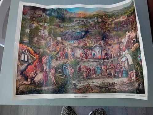 Poster Bunyans Dream, Antiek en Kunst, Kunst | Overige Kunst, Ophalen of Verzenden