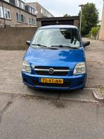 Opel Agila 1.0 2005 Blauw, Auto's, Opel, Voorwielaandrijving, Stof, Blauw, Origineel Nederlands