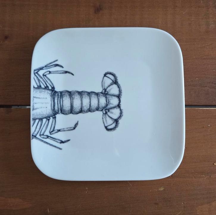 Bord met kreeften staart design, Huis en Inrichting, Woonaccessoires | Wanddecoraties, Zo goed als nieuw, Ophalen of Verzenden
