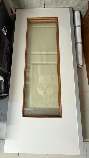 Dubbele deur met glas 90x211,5cm beschikbaar voor biedingen