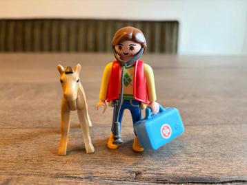 Playmobil dierenarts en veulen, 5820. Compleet. beschikbaar voor biedingen