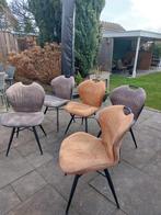 Gratis afhalen 5x eetkamerstoelen in 2 kleuren, Huis en Inrichting, Stoelen, Ophalen of Verzenden, Gebruikt, Vijf, Zes of meer stoelen