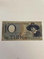 Tien gulden 1943, Postzegels en Munten, Bankbiljetten | Nederland, Ophalen of Verzenden, 10 gulden