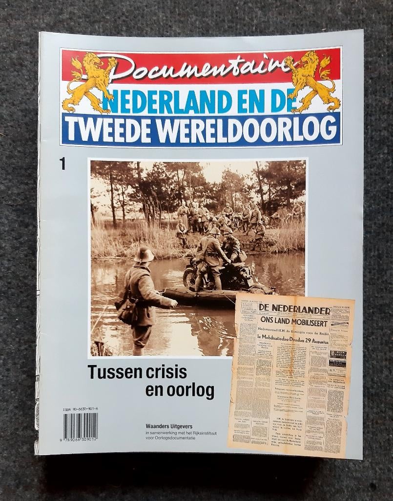 Complete Documentaire Nederland en de Tweede Wereldoorlog, Ophalen of Verzenden, Overige soorten, Nederland, Boek of Tijdschrift