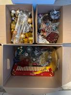 Kerstballen etc. En doos met phillips lampjes, Ophalen of Verzenden, Zo goed als nieuw