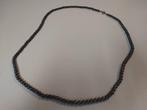 Halsketting - Hematiet, Ophalen of Verzenden, Zo goed als nieuw, Bruin, Overige materialen