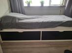 kea flaxa 1 persoonsbed, Huis en Inrichting, Slaapkamer | Bedden, Ophalen, Eenpersoons, Wit, Zo goed als nieuw