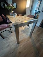 Onderstel RVS  220 x 100 geen blad, Ophalen, 200 cm of meer, 50 tot 100 cm, Zo goed als nieuw