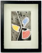 31. Aquarel, abstracte compositie met kleurvlakken, 2012