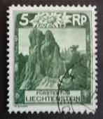 LIECHTENSTEIN - nr. 95B, Verzenden, Overige landen, Gestempeld