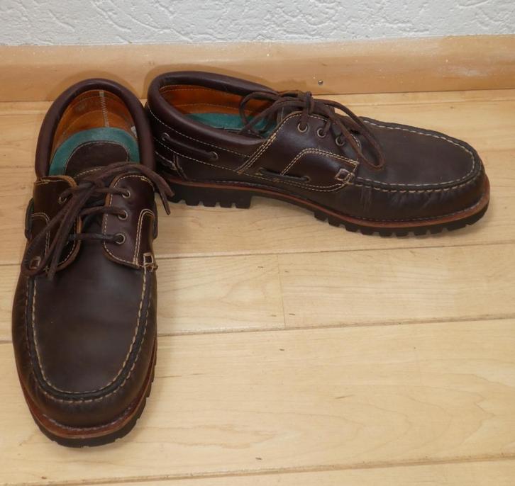 Van Lier bootschoenen maat 44 heren donkerbruin echt leer, Kleding | Heren, Schoenen, Zo goed als nieuw, Espadrilles of Moccasins