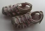 GEOX JR ROXANNE roze-grijs bloemenmotief sandalen – maat 28, Ophalen, Meisje, Schoenen, Zo goed als nieuw