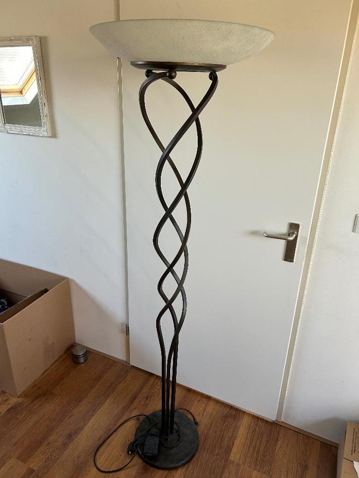 Set(6)decoratieve armaturen met lampen. Hang/sta/wand/tafel, Huis en Inrichting, Lampen | Hanglampen, Gebruikt, 75 cm of meer