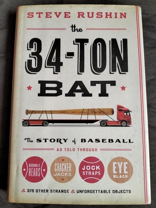 Steve Rushin - The 34-Ton Bat / The Story of Baseball, Boeken, Taal | Engels, Zo goed als nieuw, Non-fictie, Ophalen of Verzenden